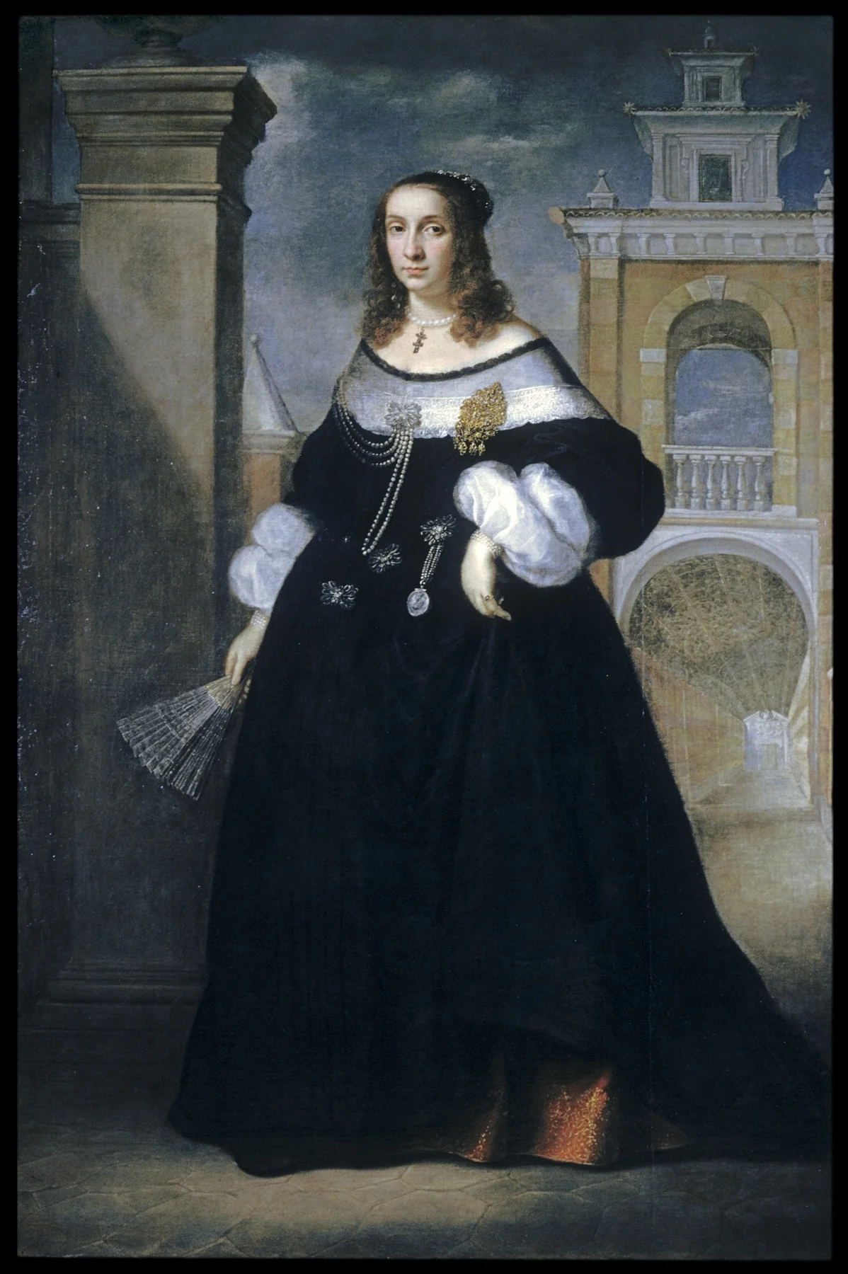 Portrait of Margherita van der Goes, detail