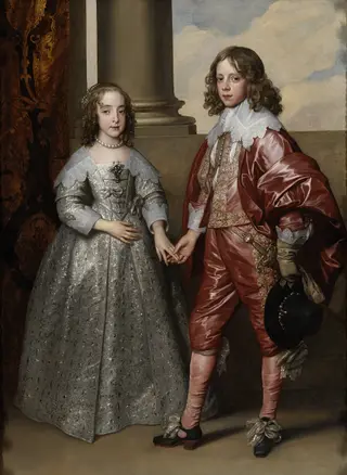 William II, Prince of Orange, and his Bride, Mary Stuart, by Anthony van Dyck, oil, 1641