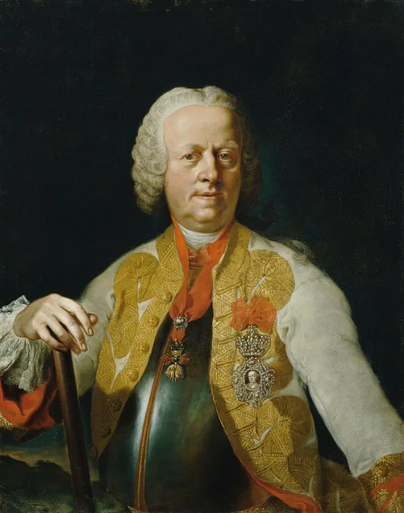 Field Marshal Karl Josef Prince Batthyány, by Franz Anton Palko, oil, 1760
