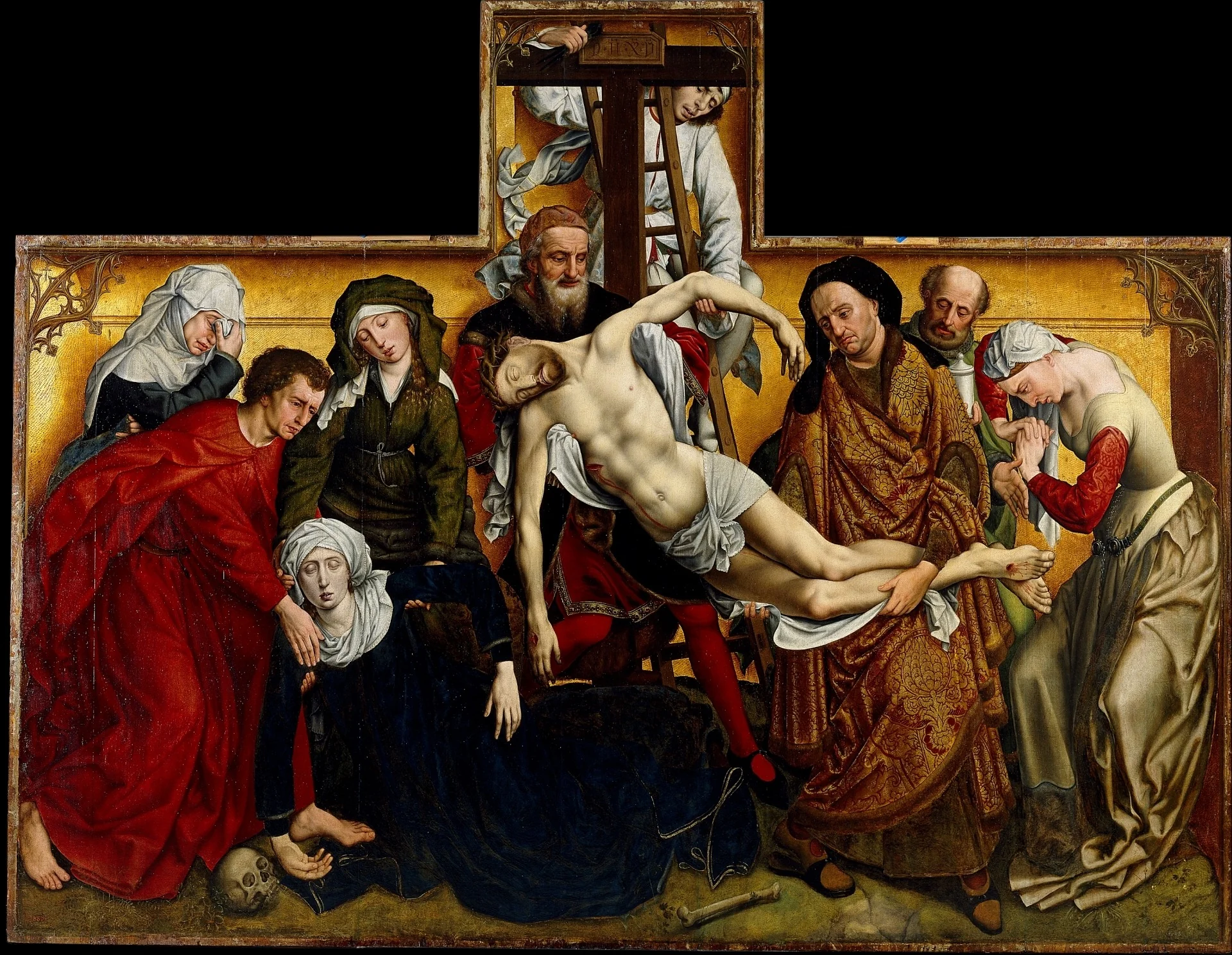 Descent from the Cross (Prado 1894), detail