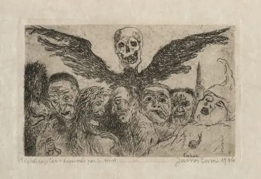 The Seven Deadly Sins, by James Ensor, 1903