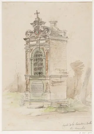 Chapelle de la Cambre à Ixelles, près Bruxelles, by Thomas Sidney Cooper, 1850