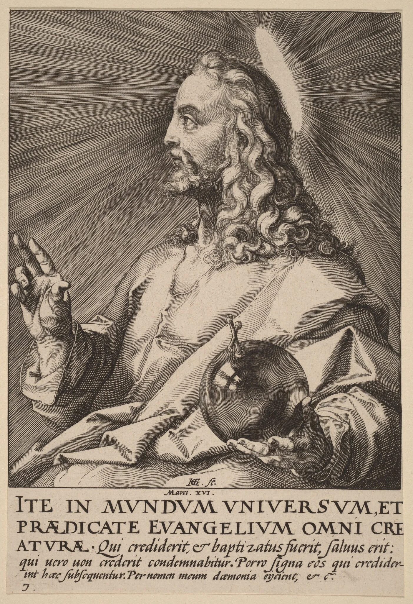 Christ as Salvator Mundi, detail