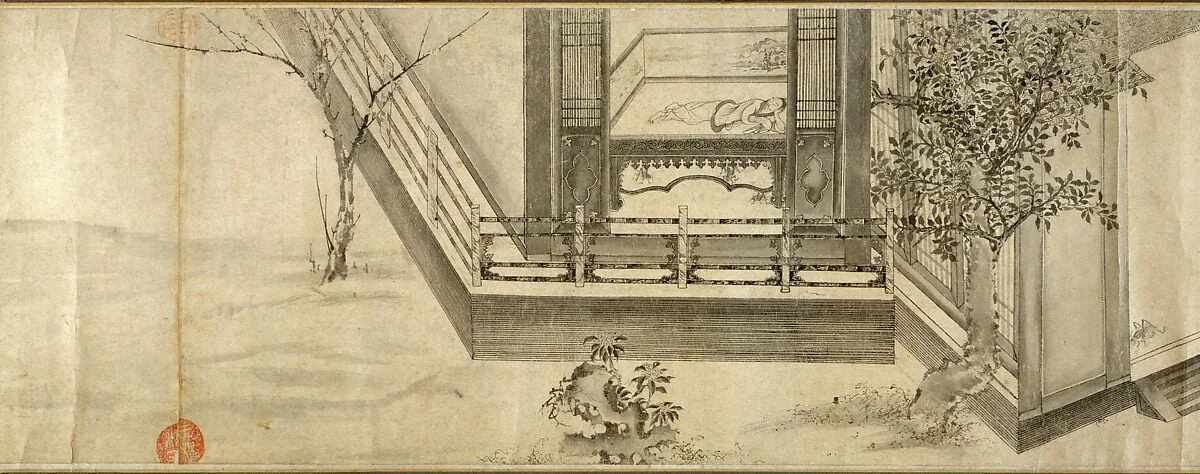 南宋 佚名 傳李公麟 豳風七月圖 卷|Odes of the State of Bin, detail
