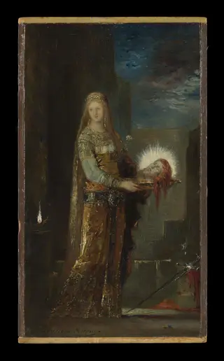 Salome with the Head of John the Baptist, by Gustave Moreau, unspecified, 1888