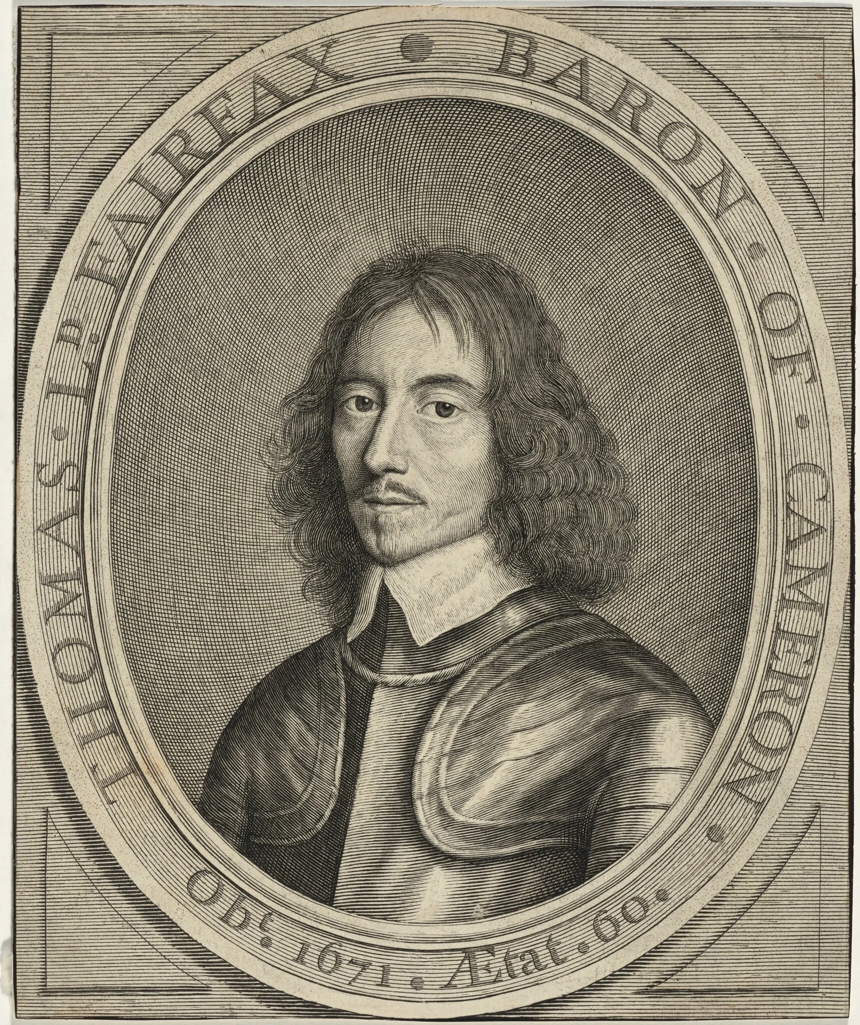 Lord Thomas Fairfax, detail
