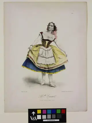 Mlle Emarot, by Marie-Alexandre Alophe, 1860