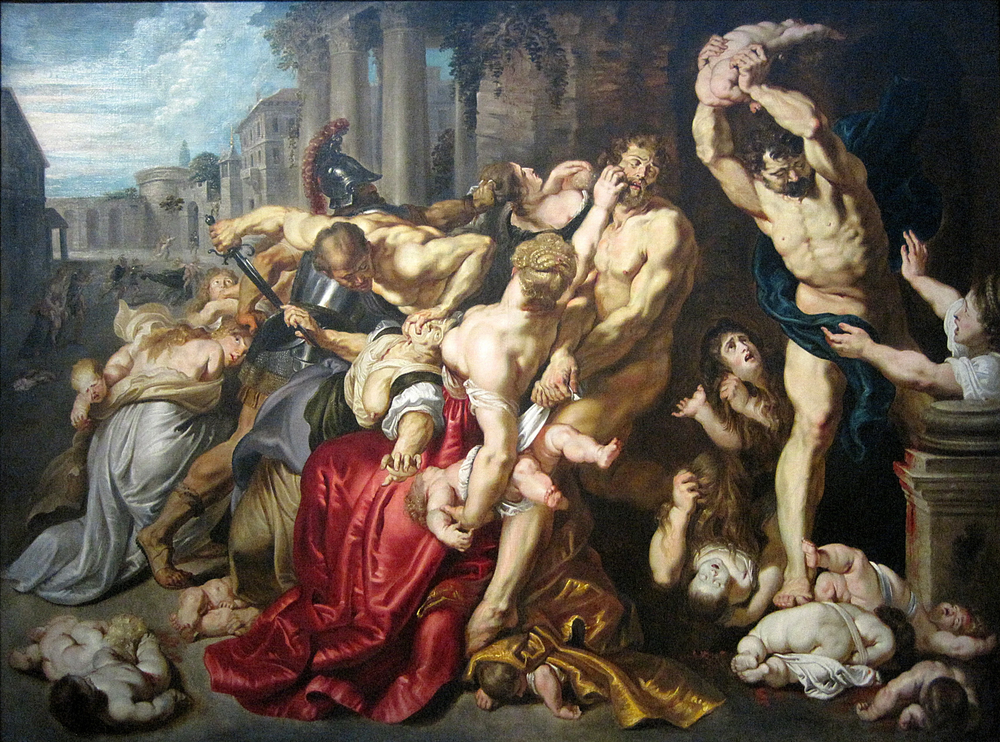 Massacre of the Innocents, detail