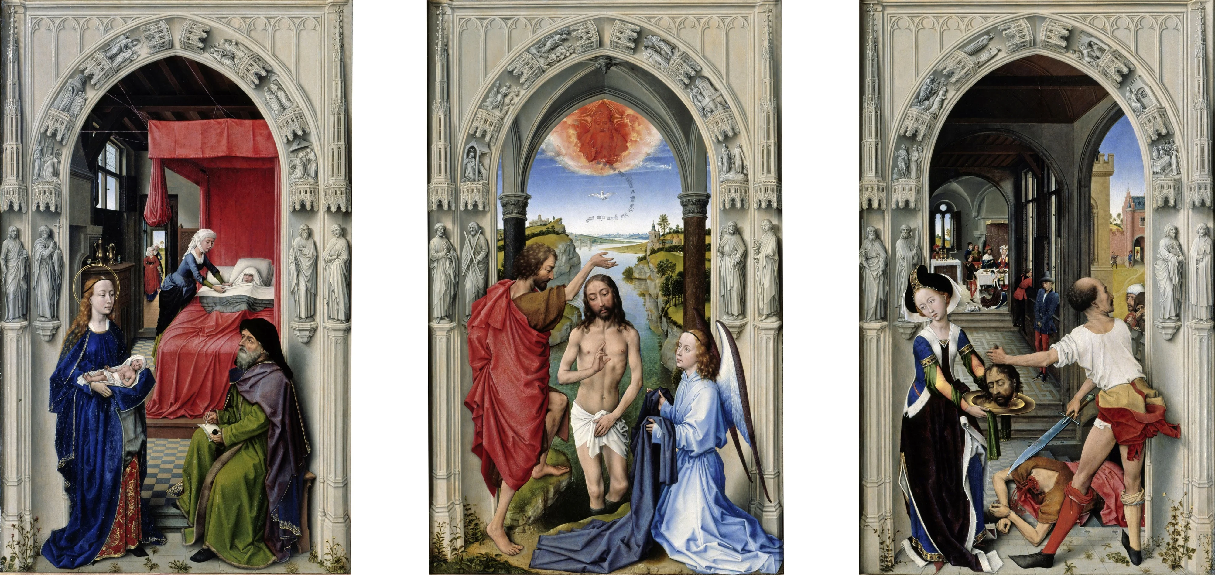 The Altar of St. John, detail