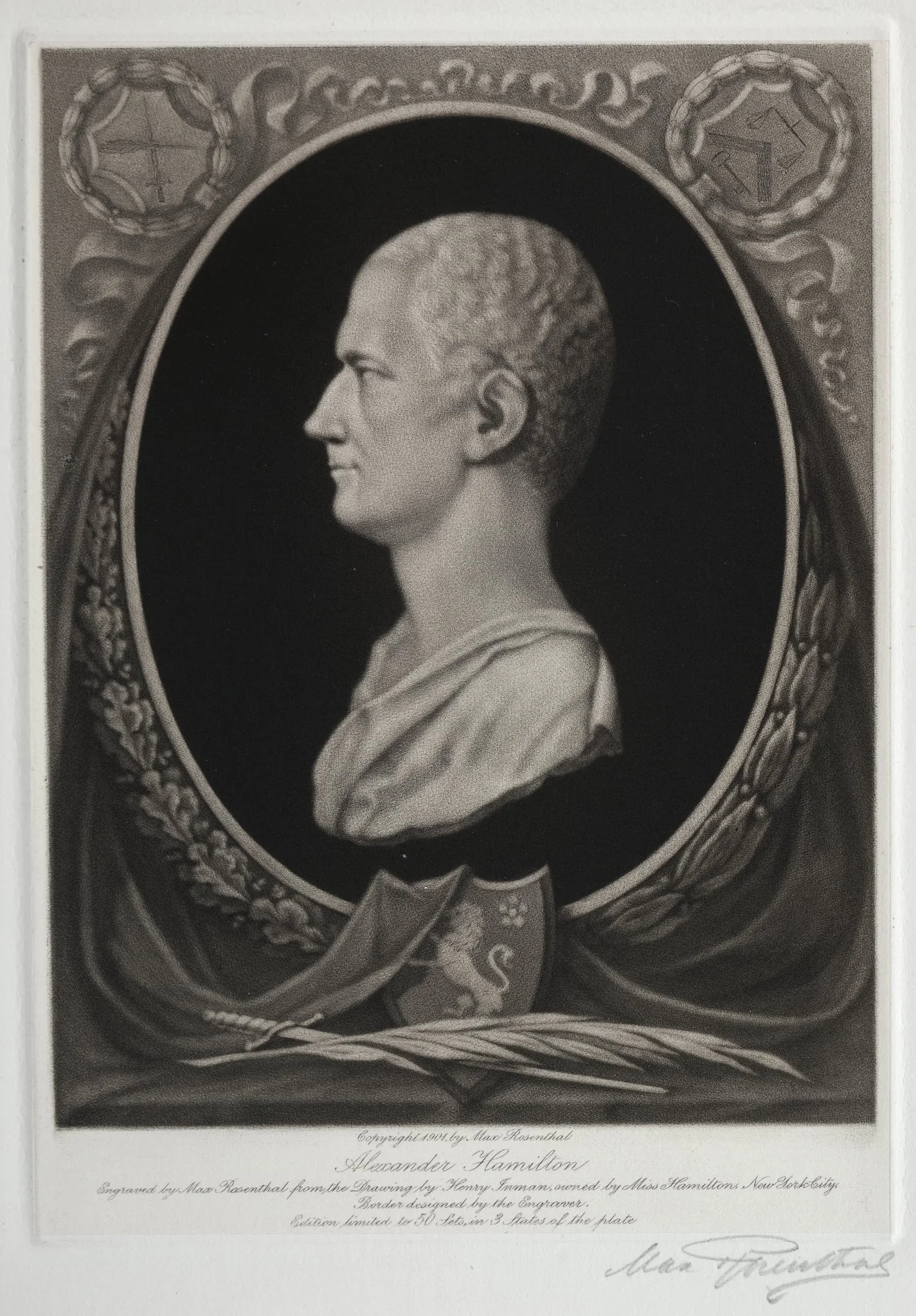 Alexander Hamilton, detail