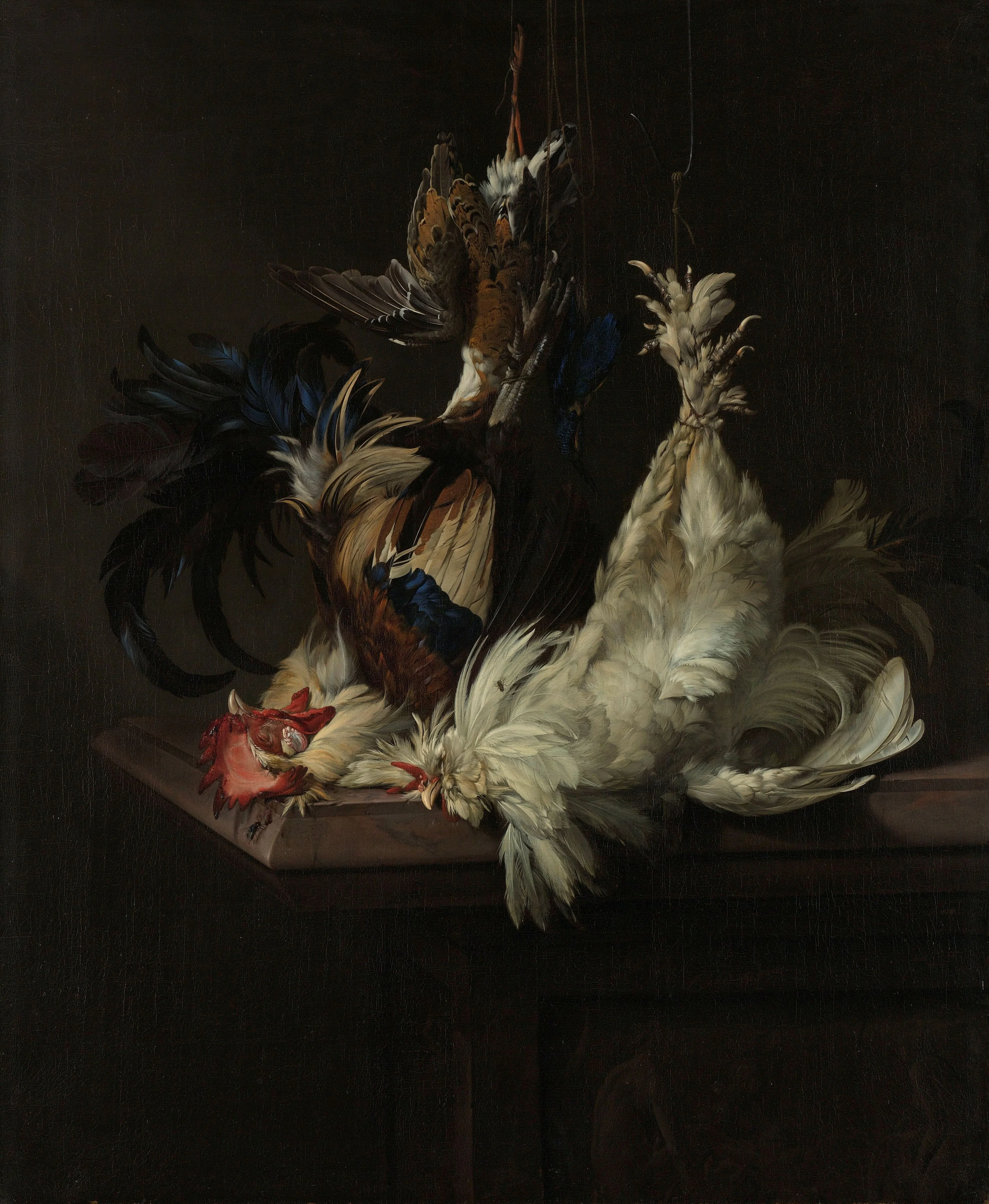 Still Life with Poultry, detail