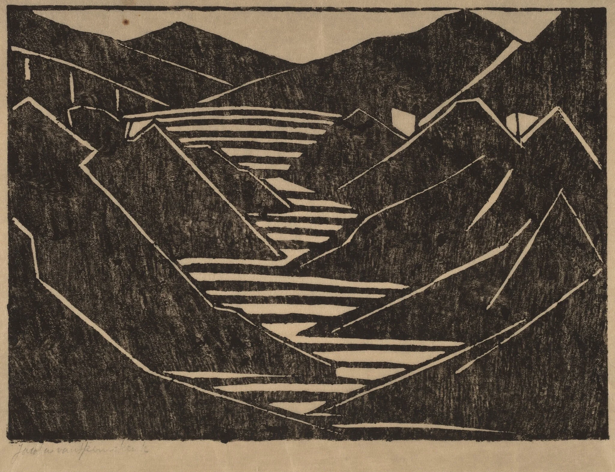 Fjord, detail