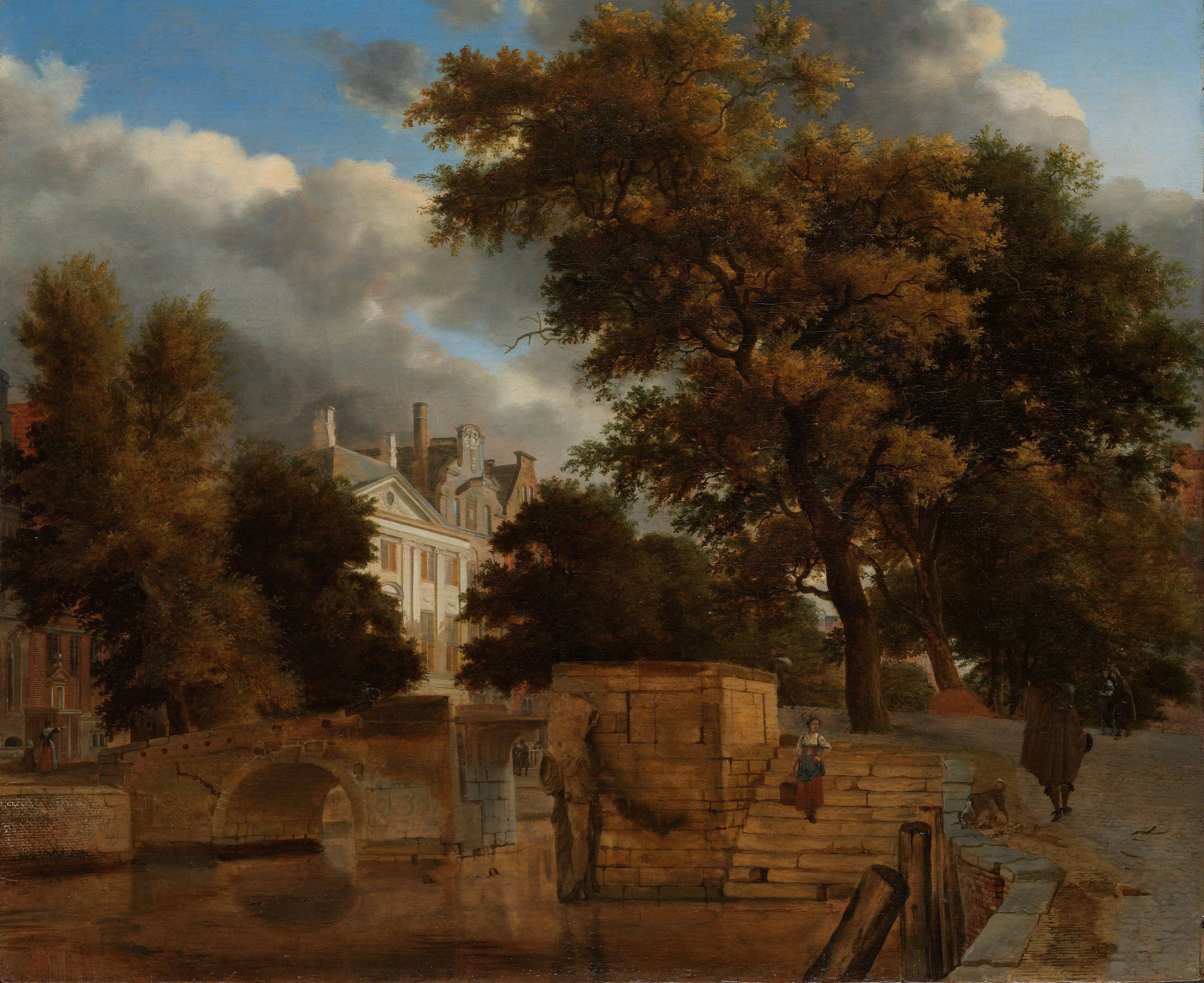 The stone bridge, detail
