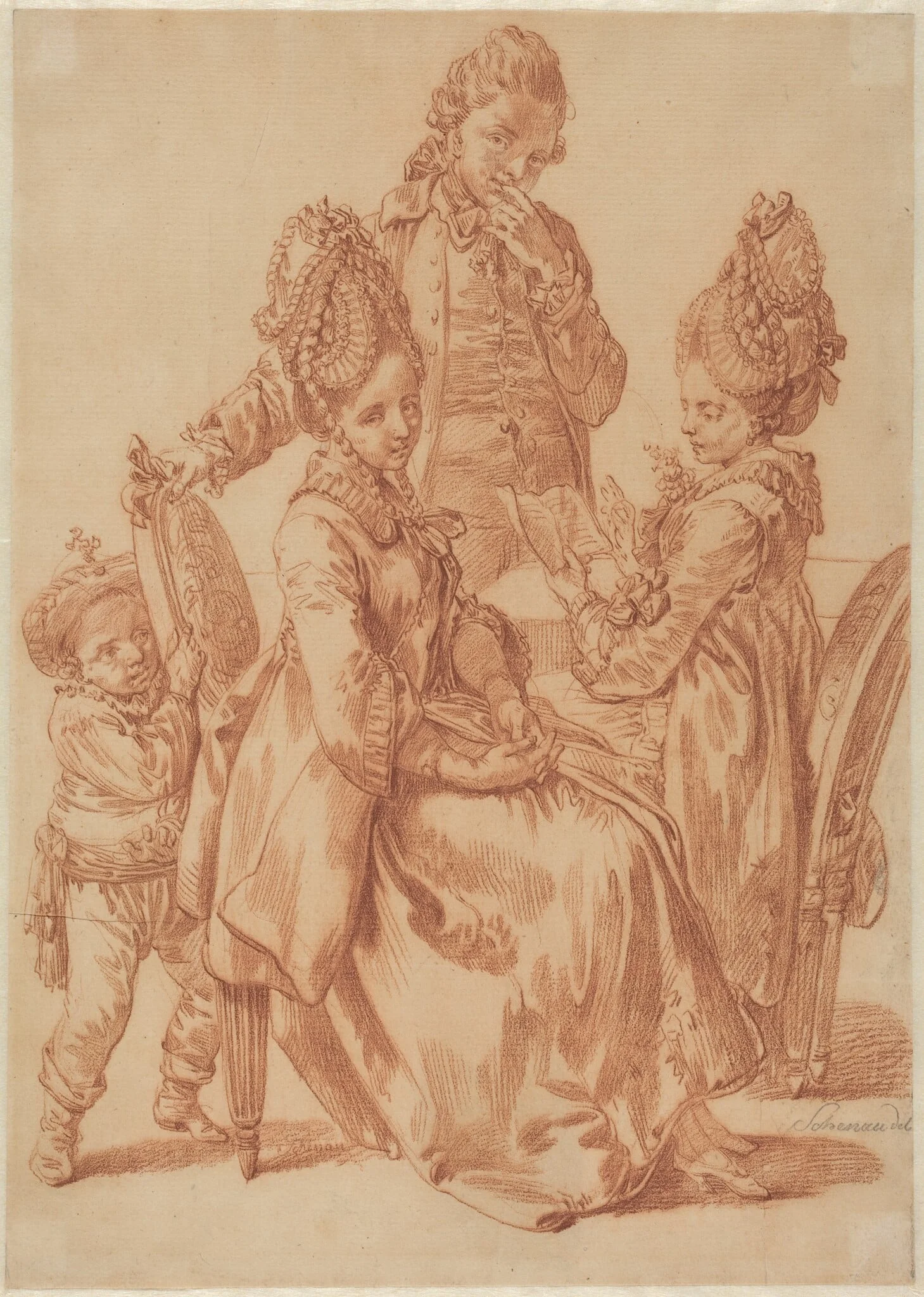 The Letter, detail