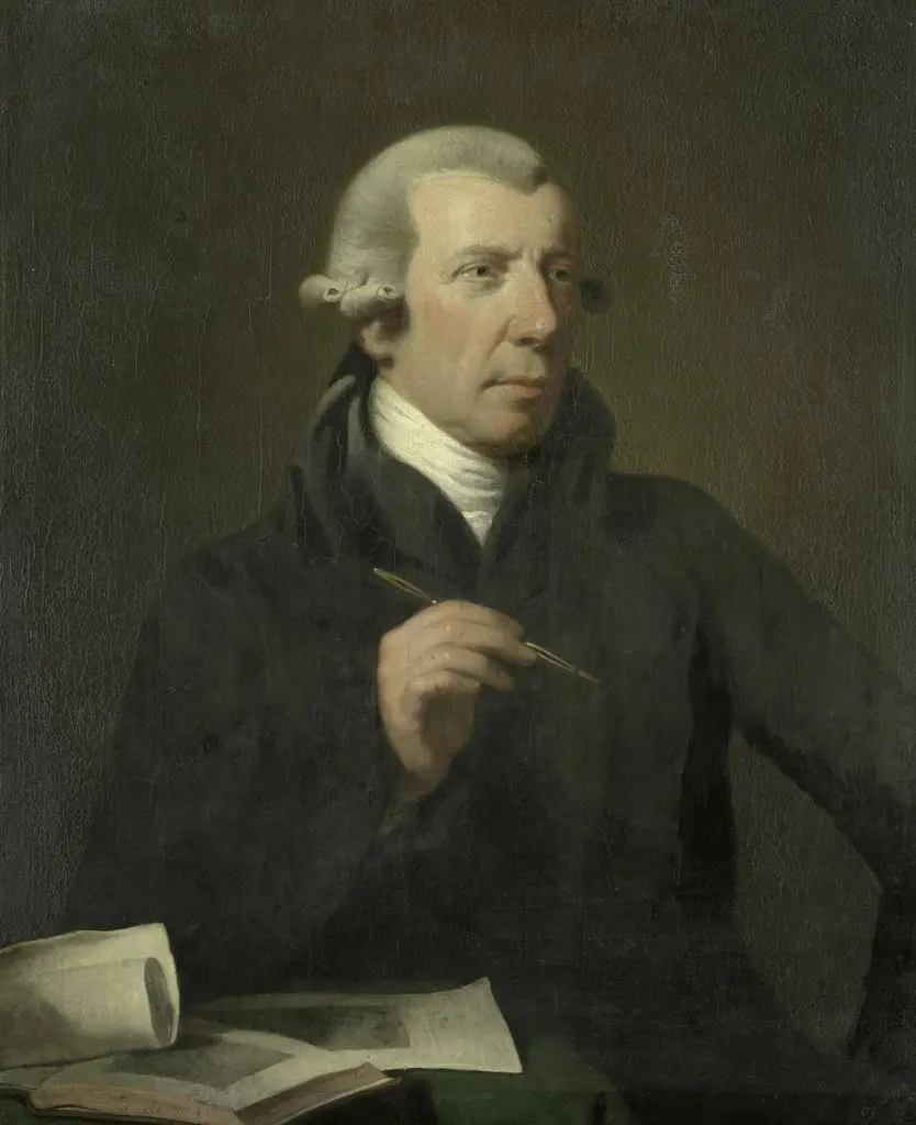 Portrait of Reinier Vinkeles, Draftsman and Engraver, by Charles Howard Hodges, oil, 1808