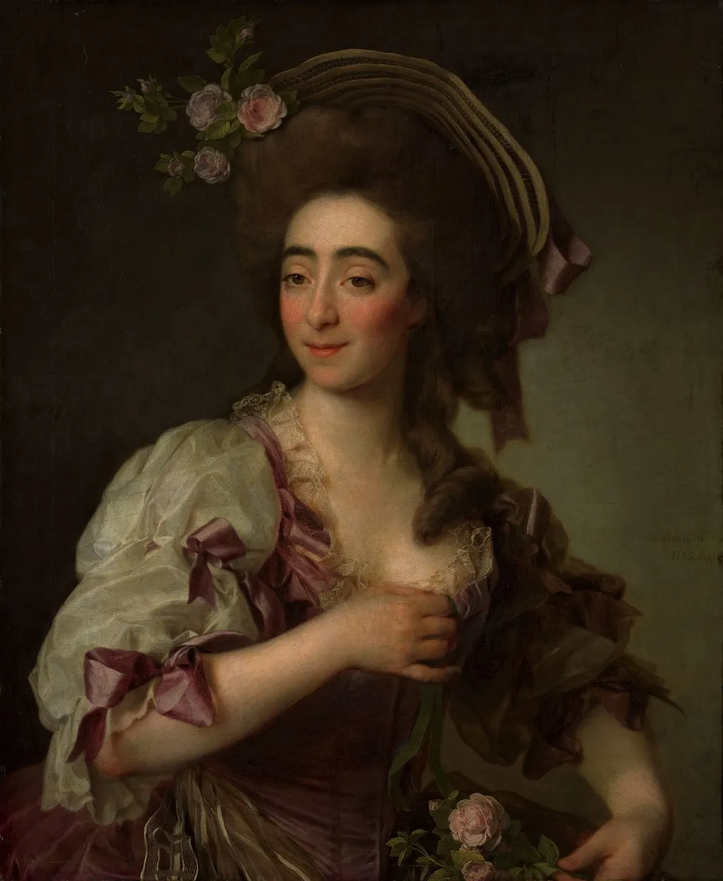 Portrait of a lady, by Dmitry Levitzky, oil, 1792