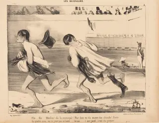 File...Moello! Vla le municipal!, by Honoré Daumier, ink, 1839