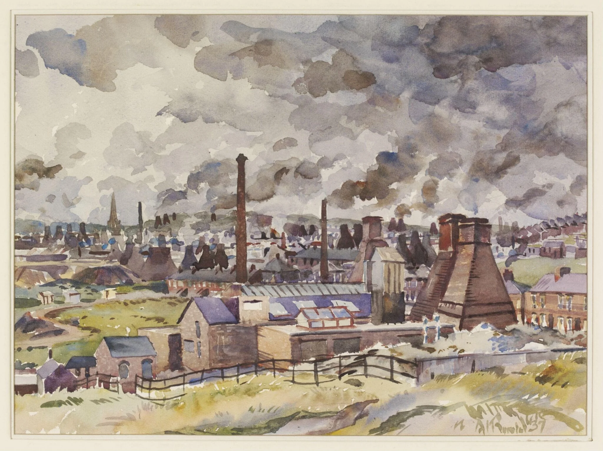 The Potteries, Tunstall, detail