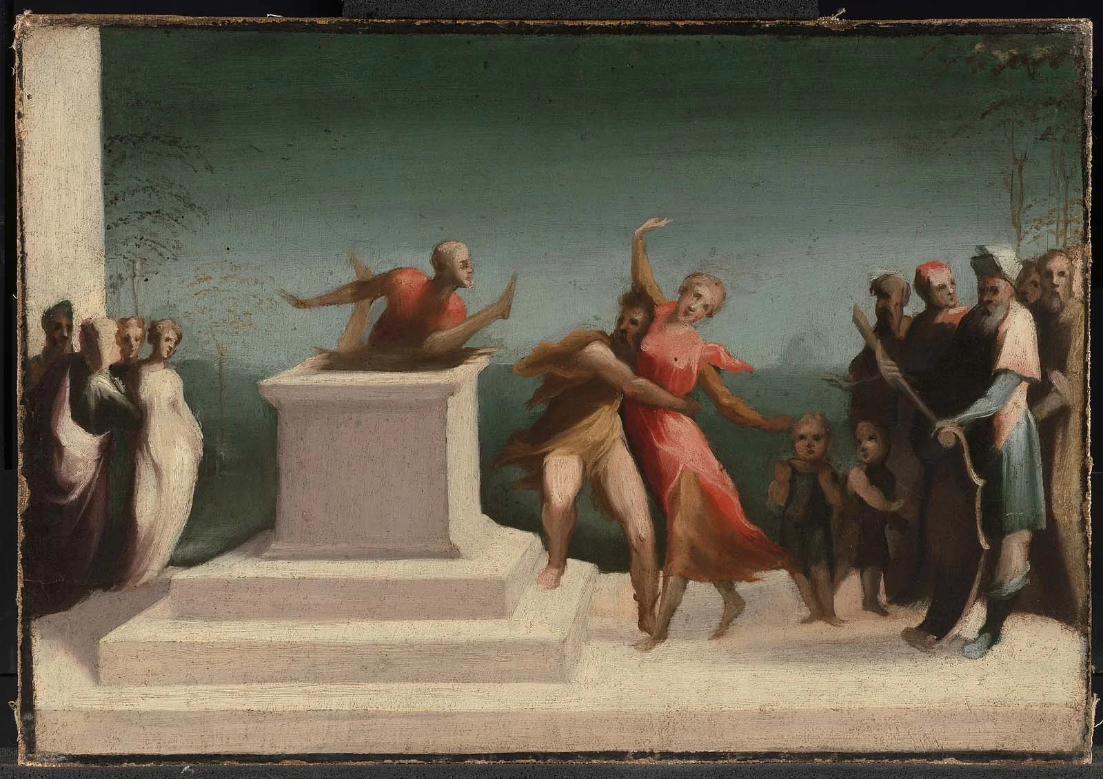 The Martyrdom of Saint Sigismond and his Family, detail