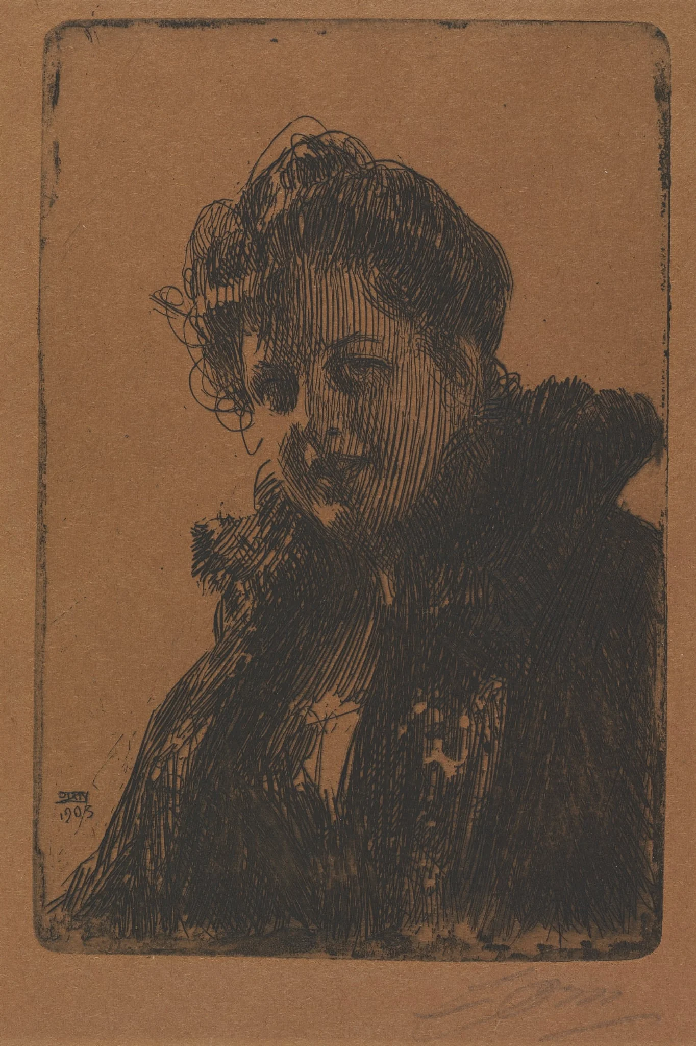 Mme. Granberg, detail