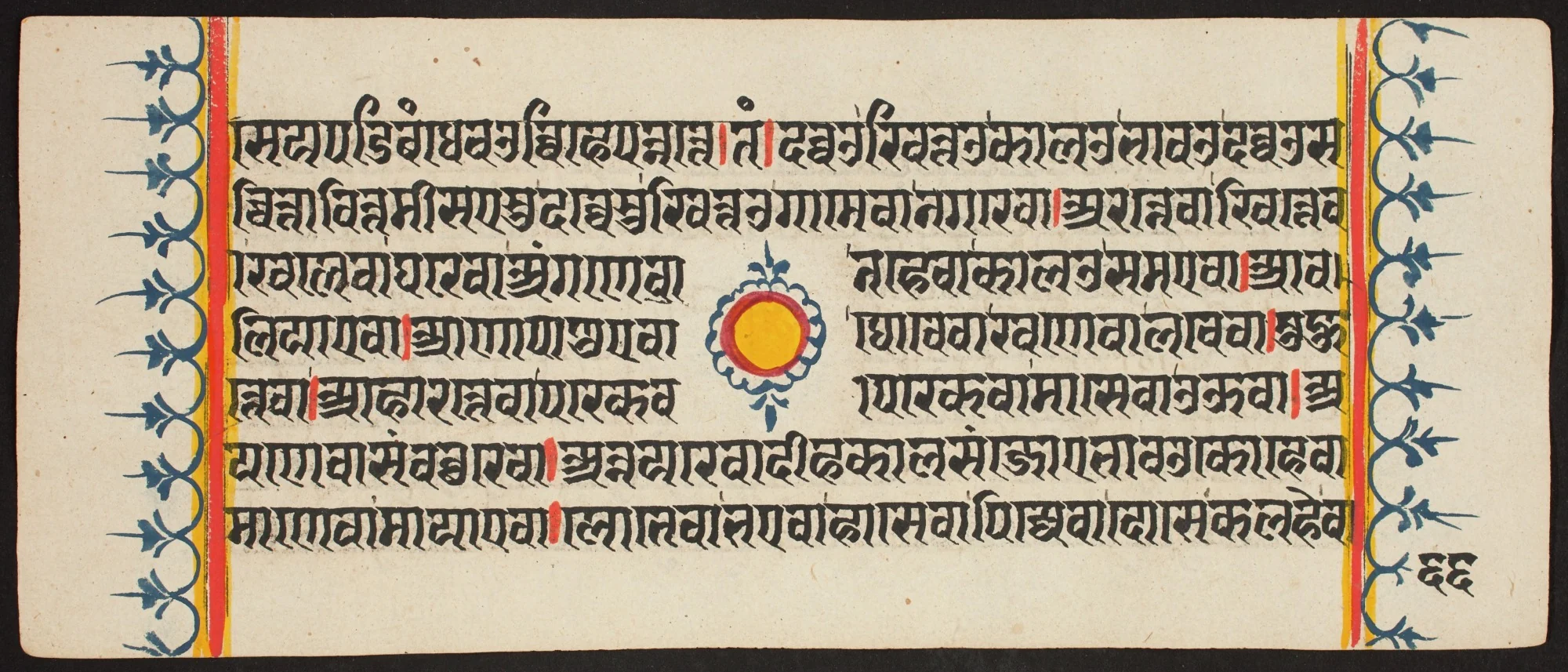 Kalpa Sutra, detail