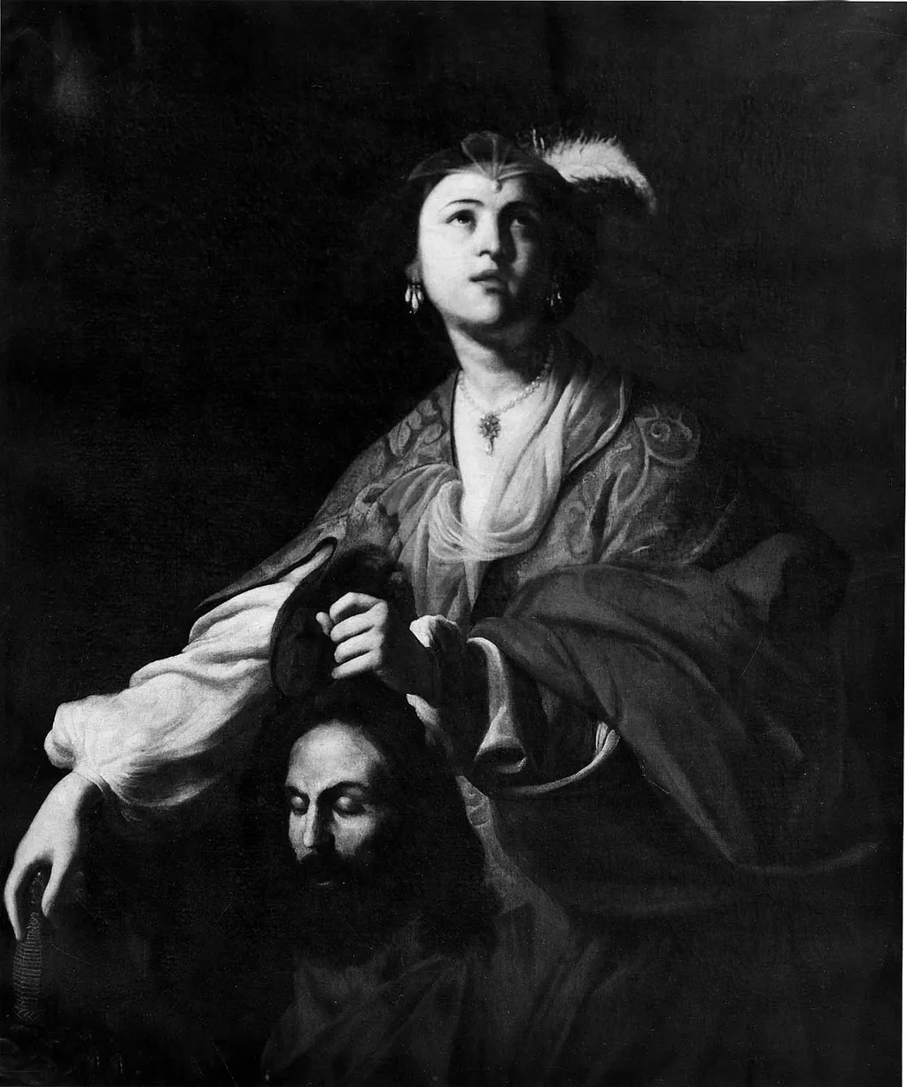 Judith with the Head of Holofernes, by Massimo Stanzione, oil, 1630