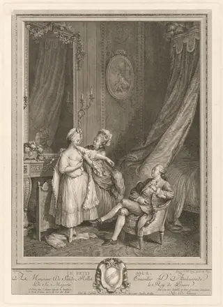 Le Petit Jour, by Nicolas Delaunay, ink, 1779