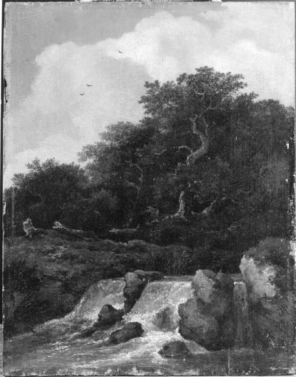 Wasserfall, detail