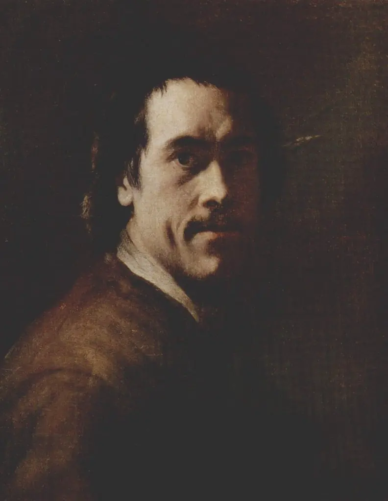 Self-Portrait, by Christian Seybold, oil, 1735