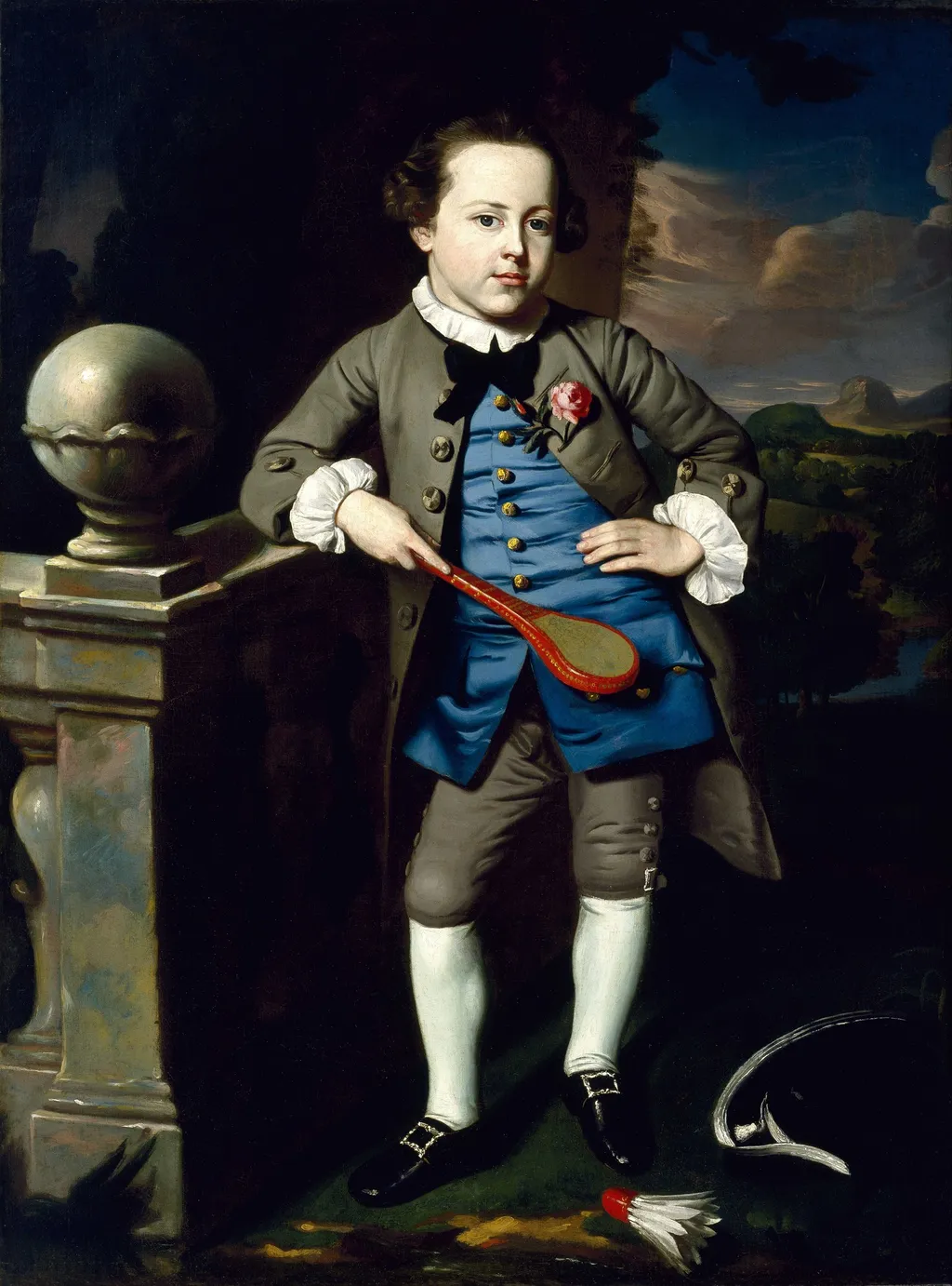 Portrait of a Boy, by John Singleton Copley, oil, 1758