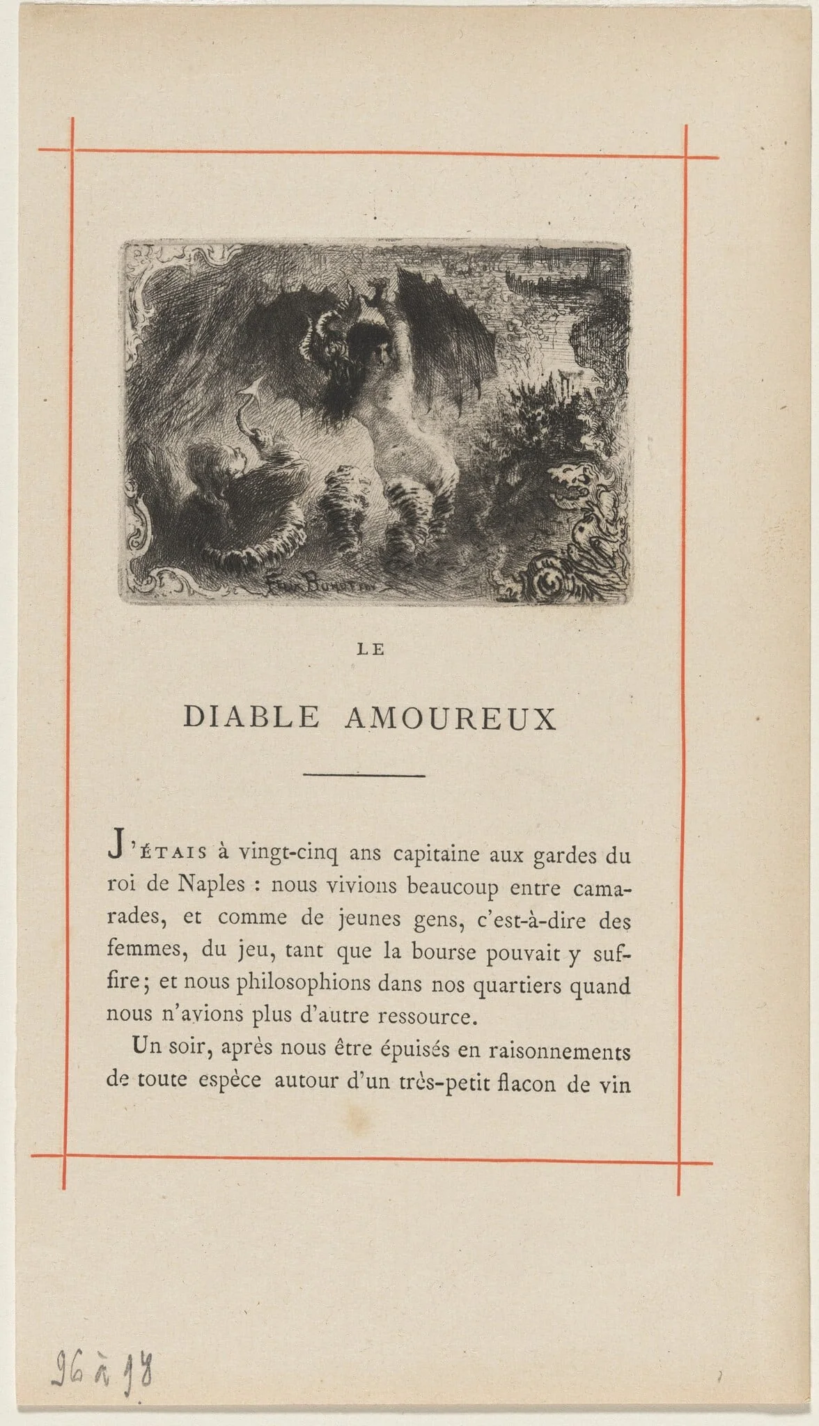 First Vignette, detail