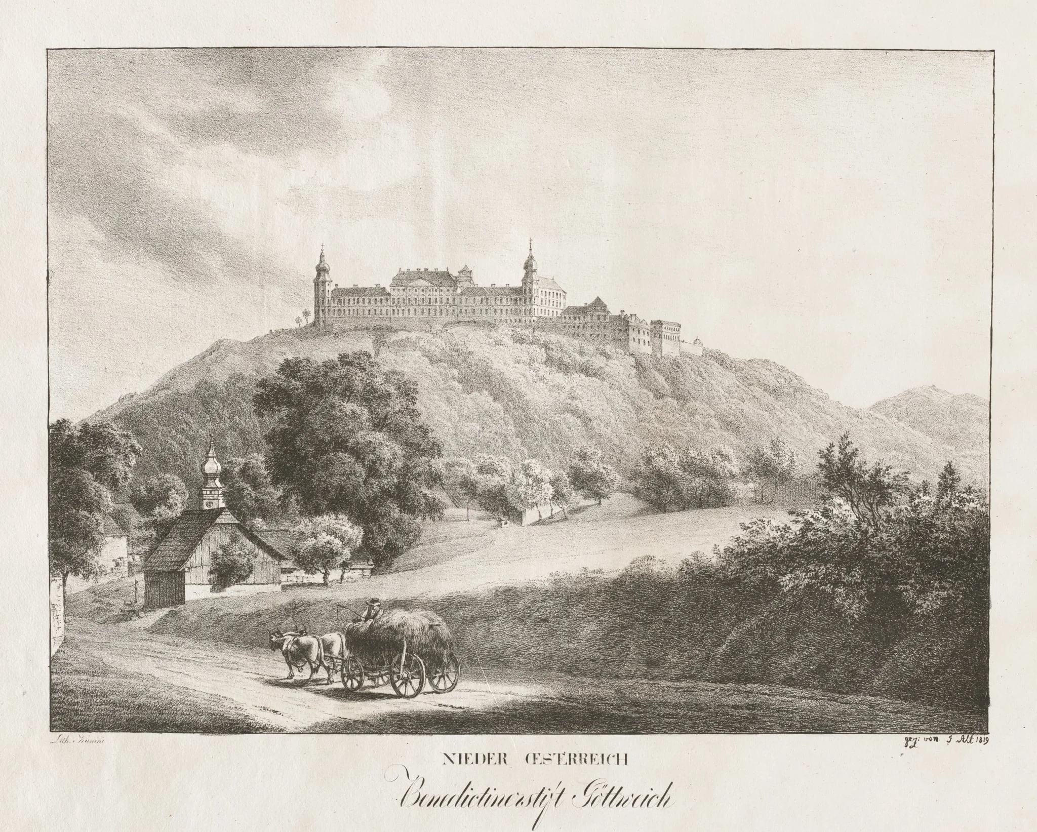 Nieder-oesterreich, Benedictinerstift Gottereich, detail