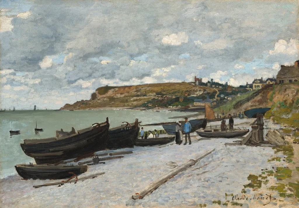 Sainte-Adresse, by Claude Monet, oil, 1867