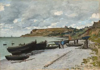 Sainte-Adresse, by Claude Monet, oil, 1867