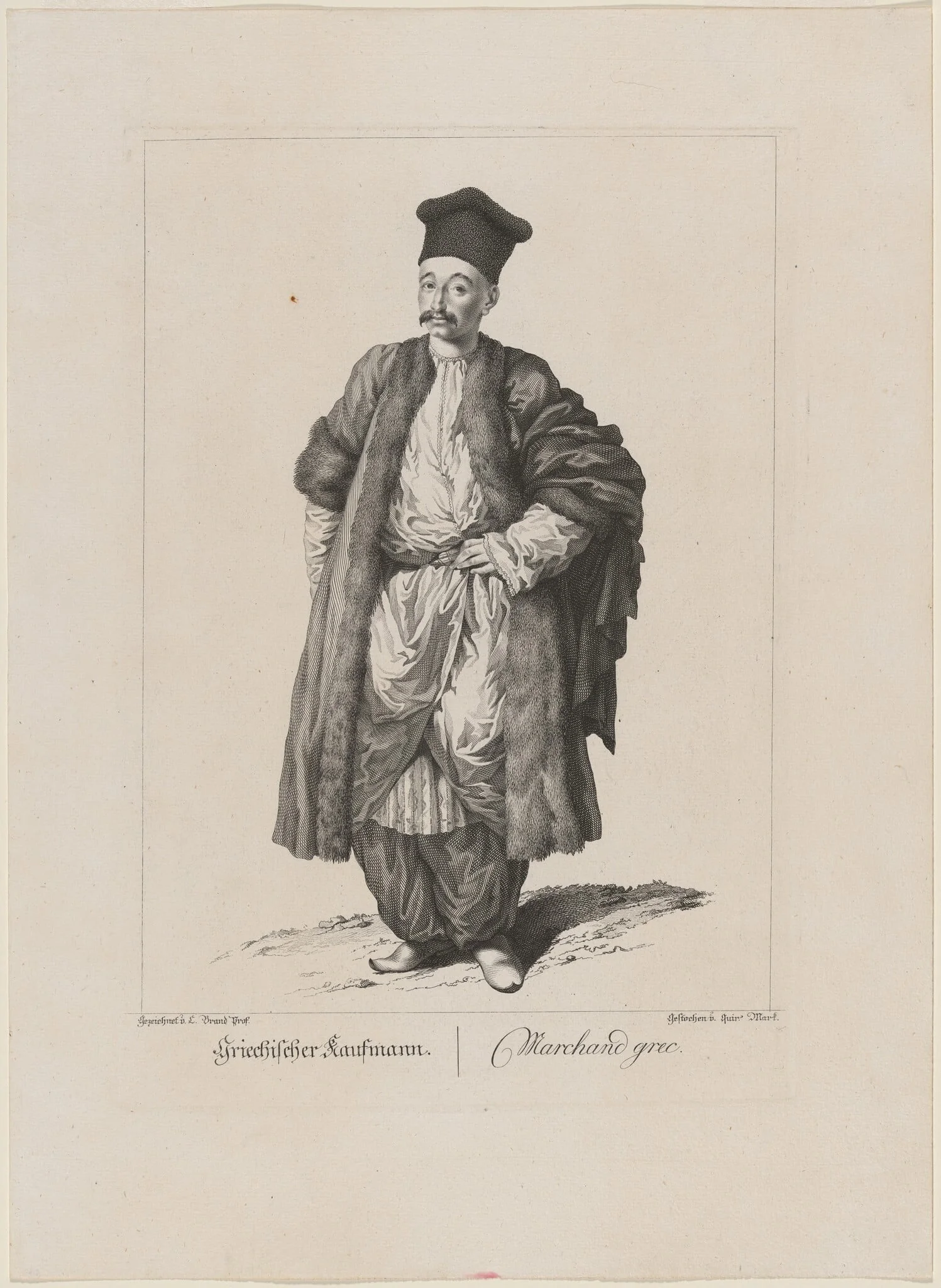 Griechischer Kaufman (Greek Merchant), detail