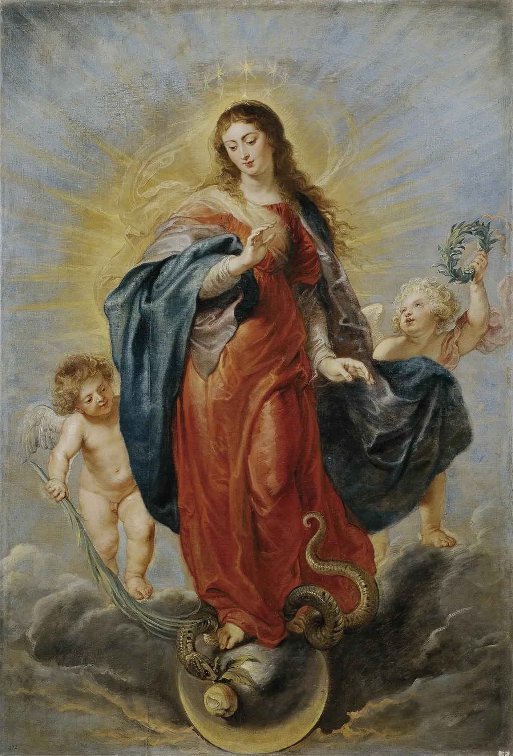 The Immaculate Conception, by Peter Paul Rubens, oil, 1628