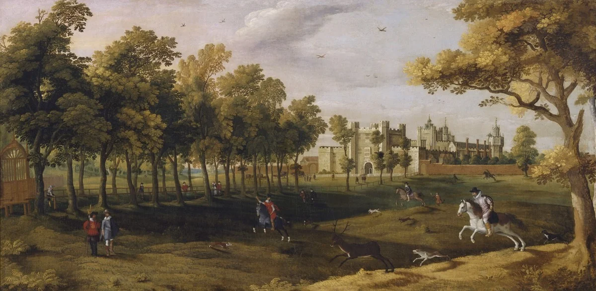 Nonsuch Palace, detail