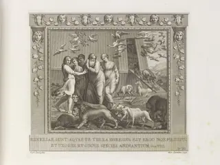 Frescoes in the Loggie of the Vatican, by Aloysio Cunego, 1750