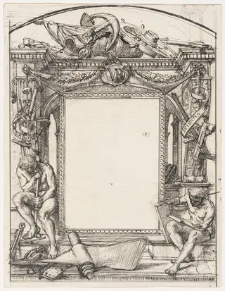 Studies for the Diploma of the International Exhibition, 1868, by Edward John, Sir Poynter, 1868