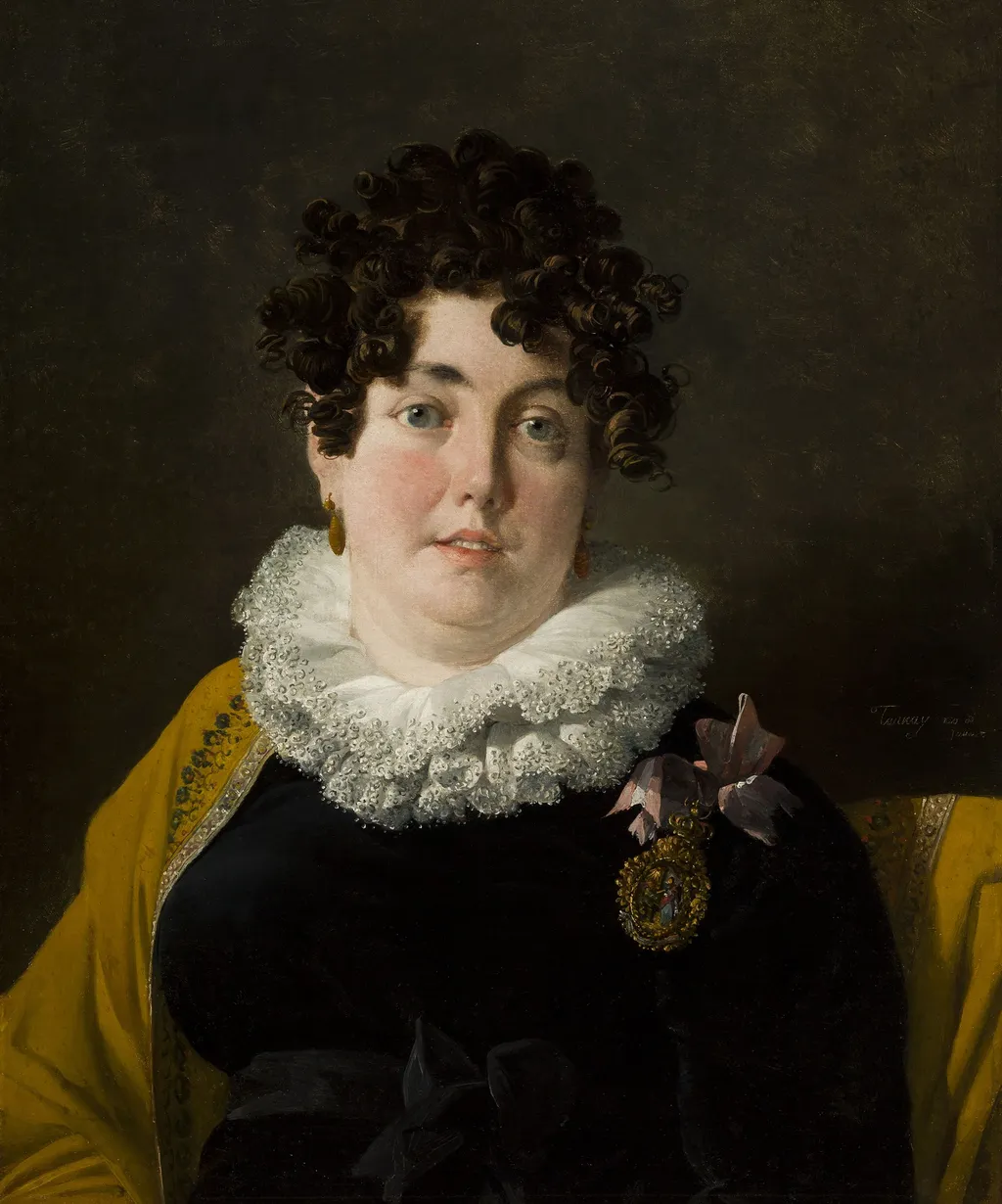 Portrait of the Marquise of Belas, by Nicolas-Antoine Taunay, oil, 1816