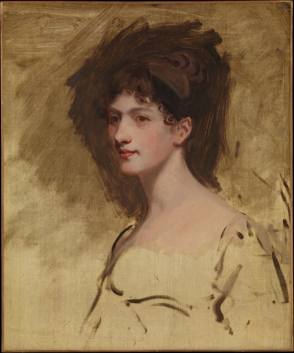 Lady Hester King (died 1873), by John Hoppner, oil, 1807