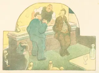 Le Devoir, by Henri-Gabriel Ibels, ink, 1893