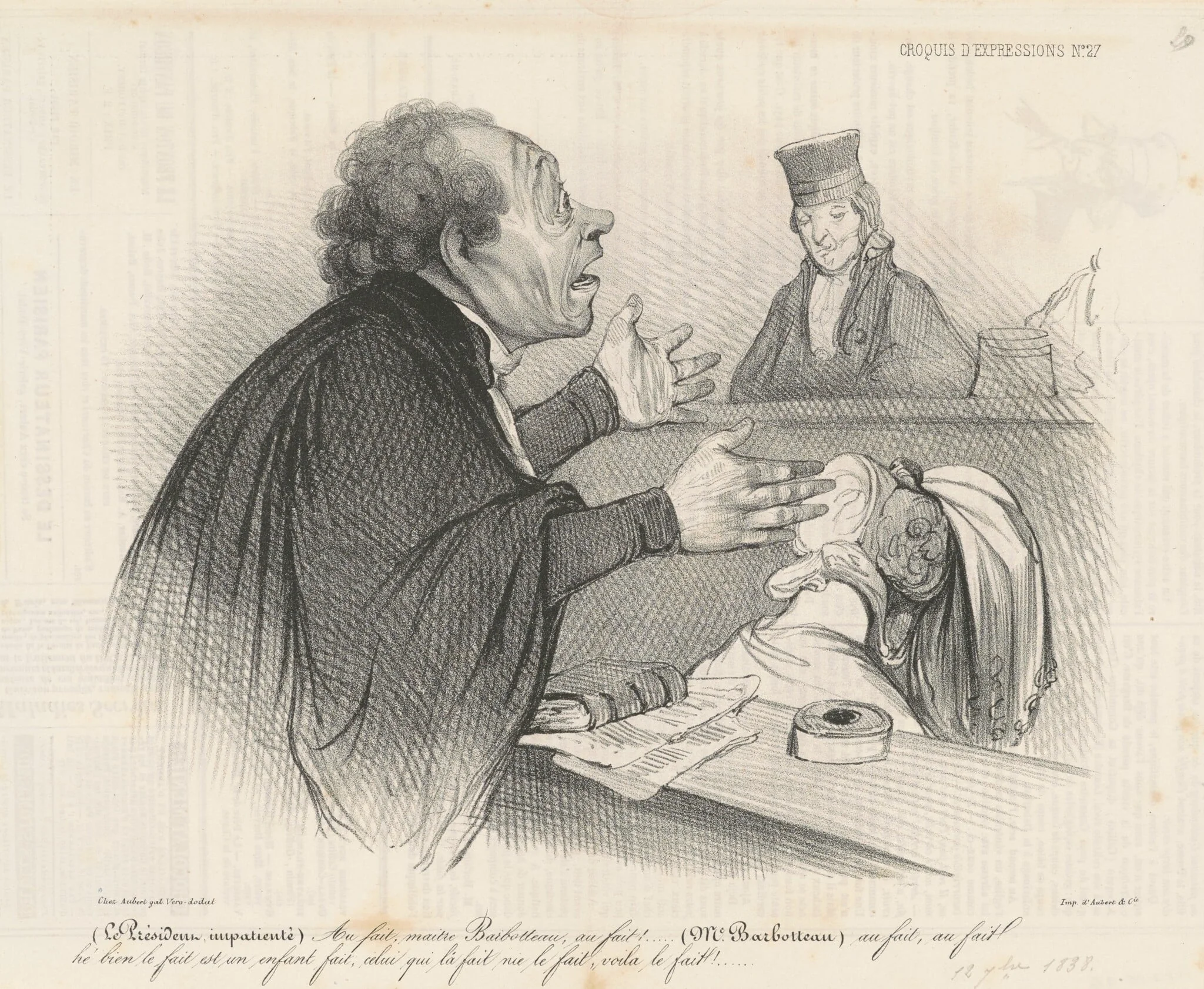 Au fait, maitre Barbotteau..., detail