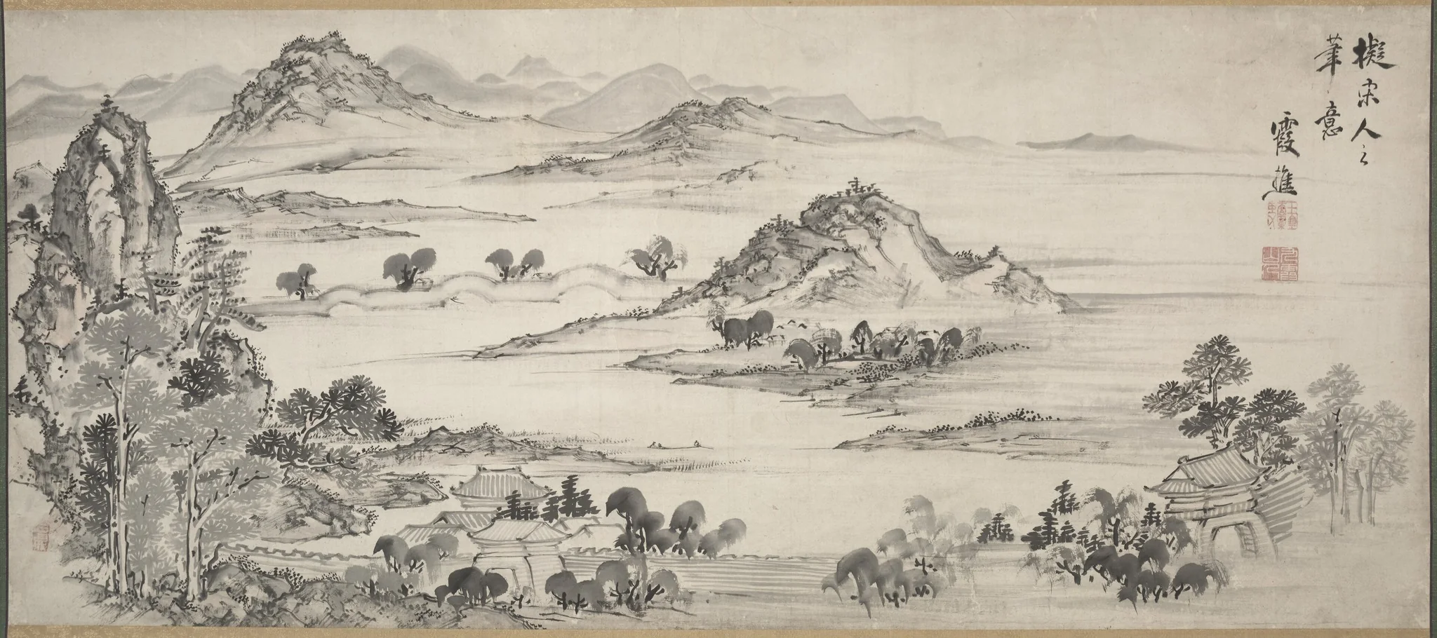 West Lake, detail