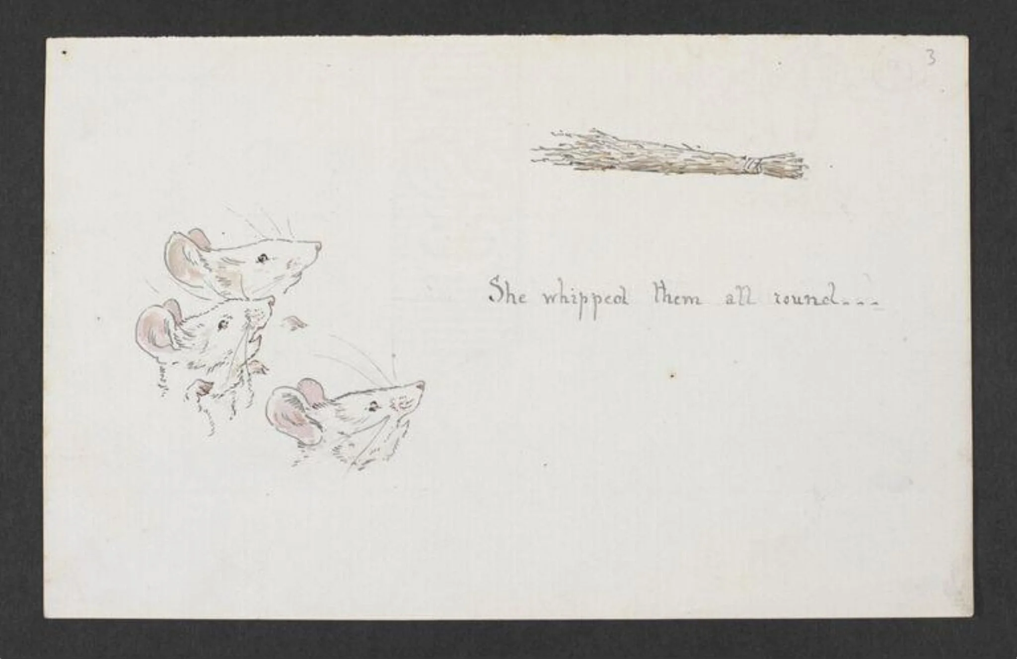 There Was an Old Woman Who Lived in a Shoe, detail