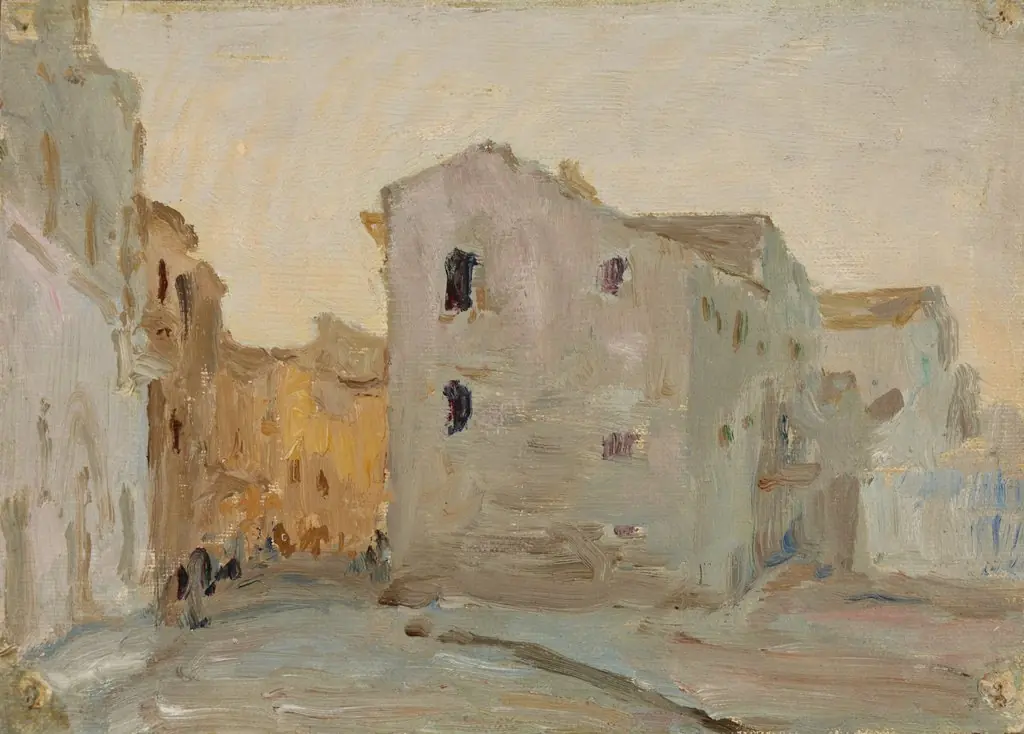 Syracuse (Architectural Fragment), by Jan Ciągliński, unspecified, 1910