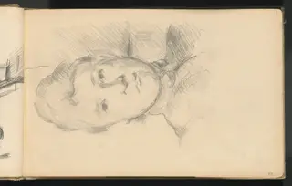 Madame Cezanne, by Paul Cézanne, graphite, 1890