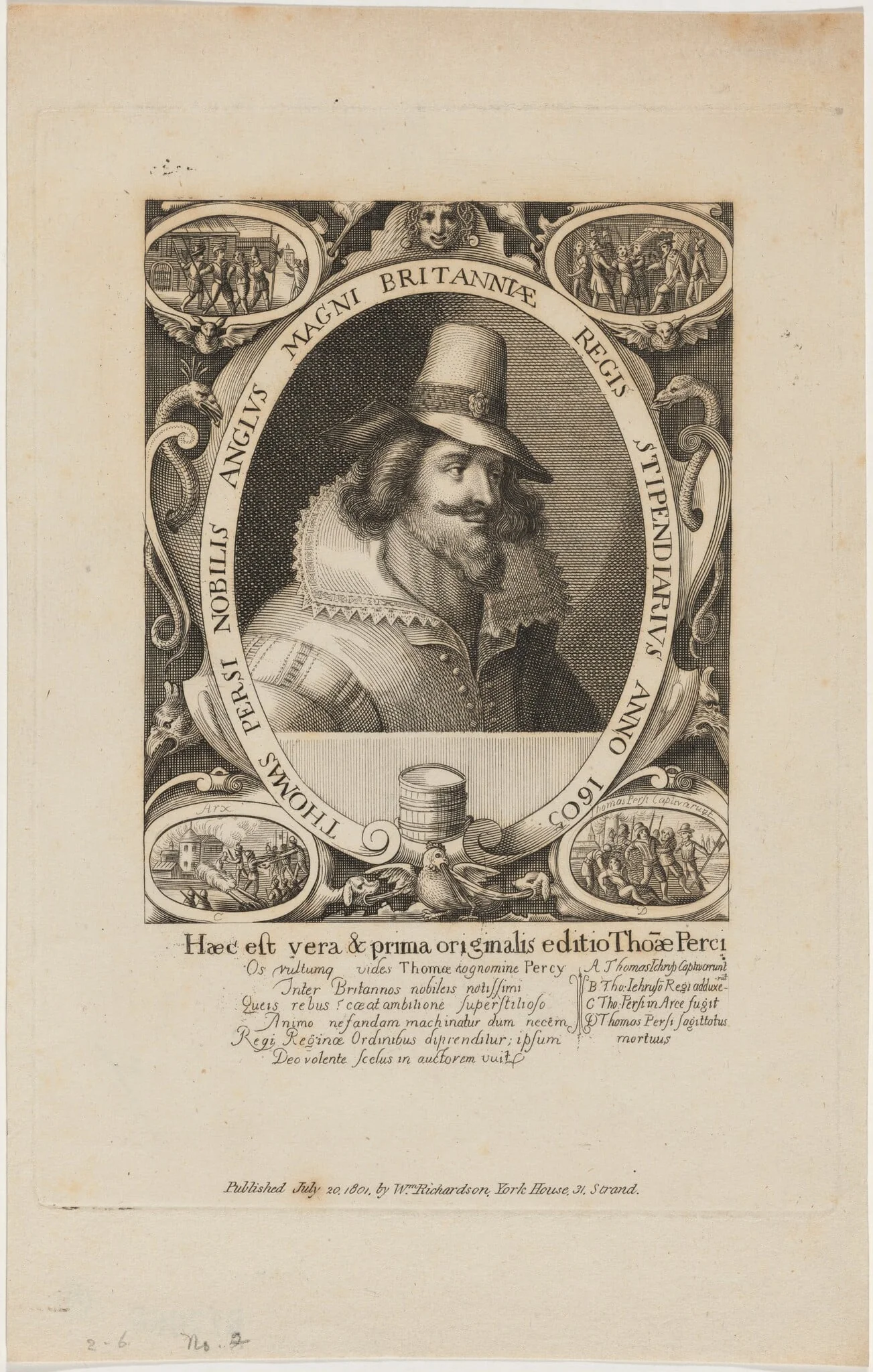 Thomas Percy, detail
