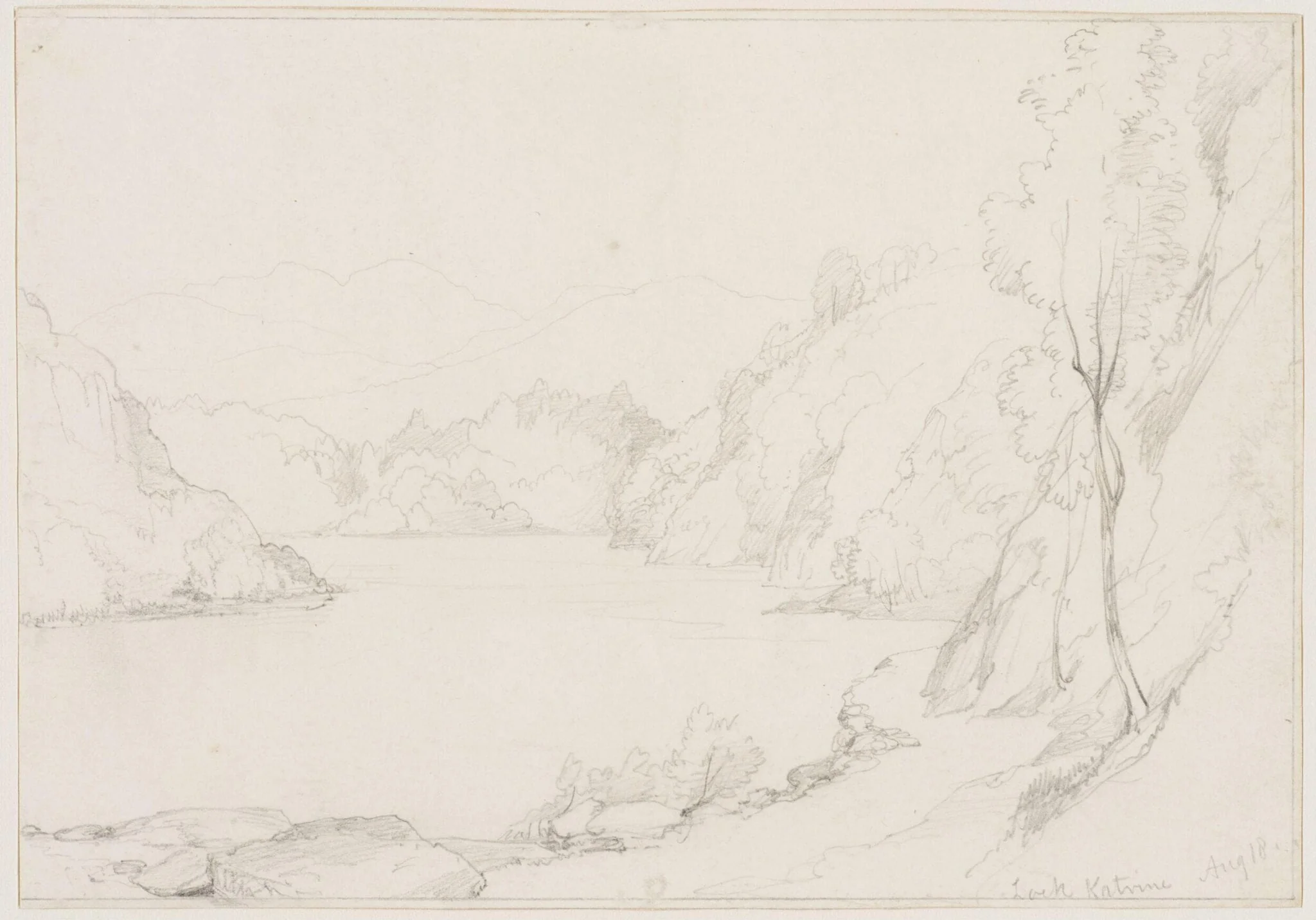 Loch Katrine, detail