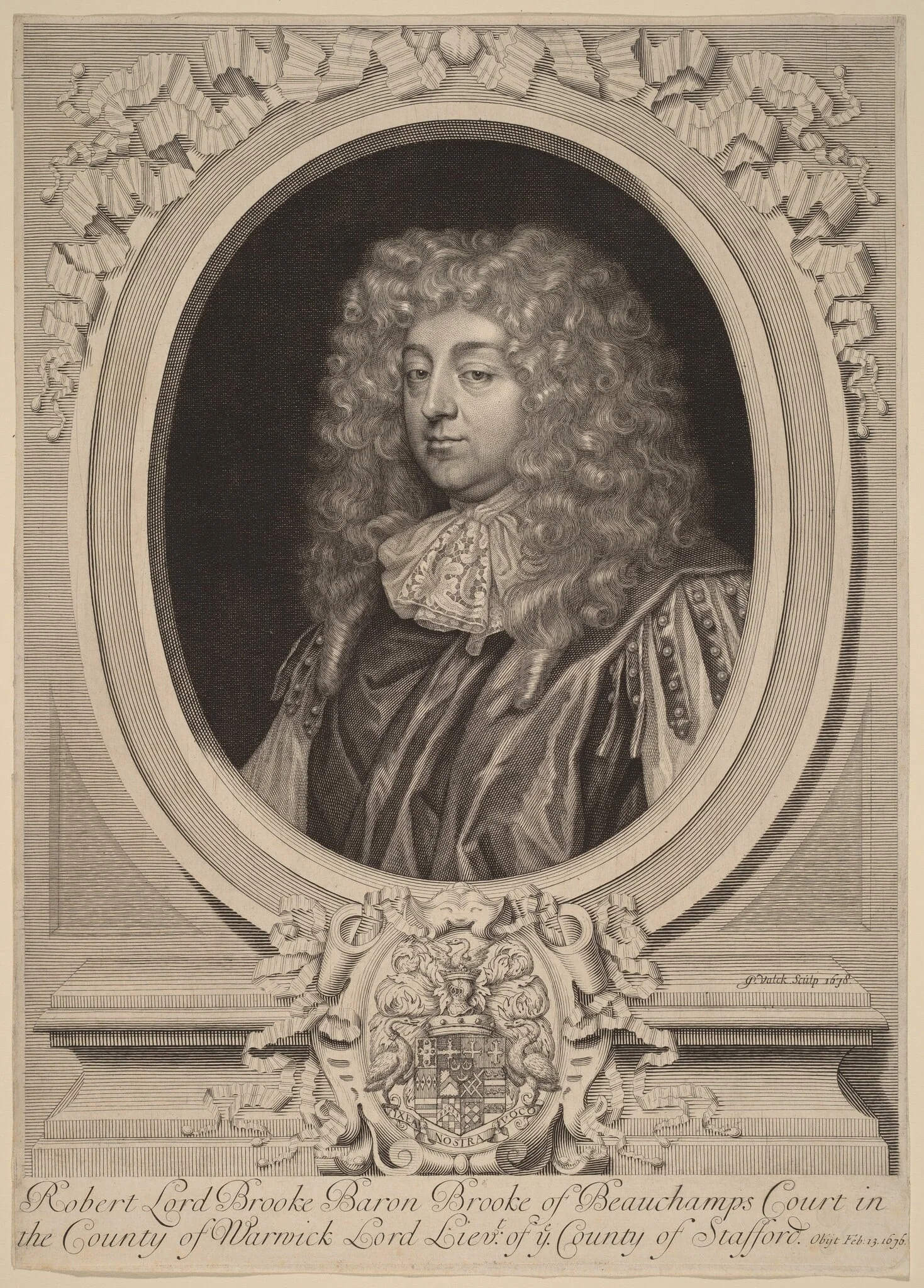 Robert Greville, Lord Brooke, detail
